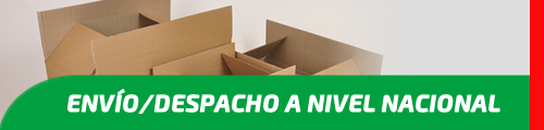 Envio / Despacho a Nivel Nacional.