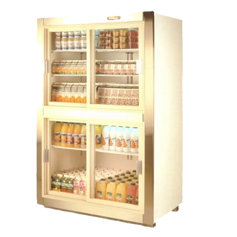 VITRINA SENCILLA 4 PUERTAS NEVERAMA CAJON (VN004VIT)