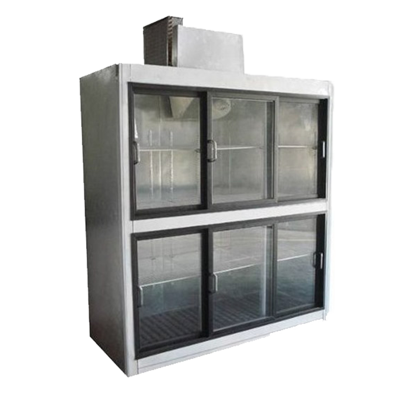 VITRINA SENCILLA 6 PUERTAS FM 1/2HP (V6P1/2)