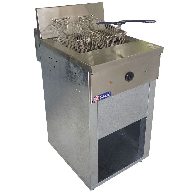 FREIDOR A GAS 30+5 LTS DE AGUA STAR A/INOX (FP1202G)