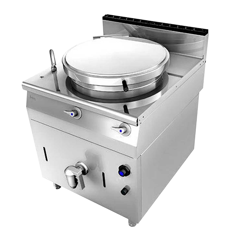 MARMITA A GAS - ACERO INOXIDABLE - 100 LTS - IBOIA.