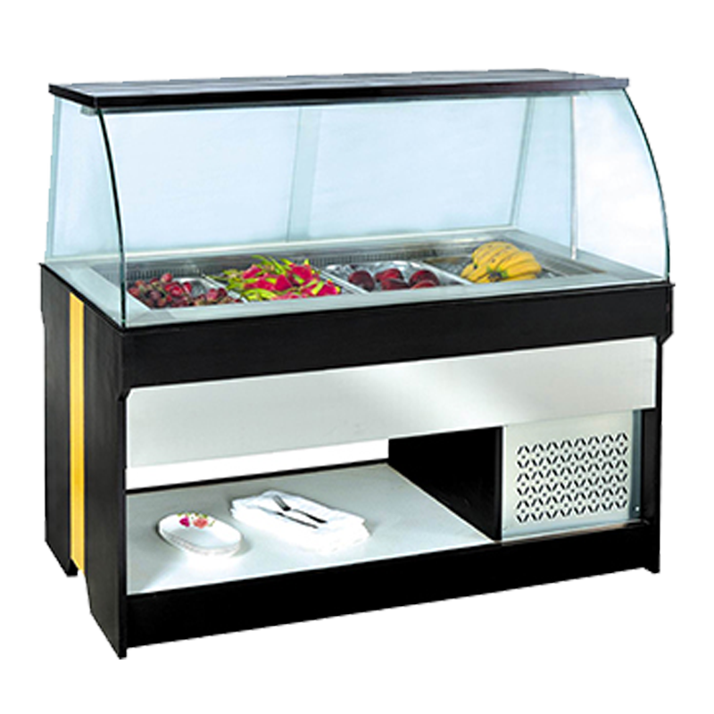 MUEBLE SALAD BAR 180 EN A/INOX AUTOCONTENIDO 