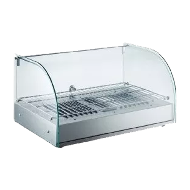 MUEBLE AREPERO 220 FRIO VIDRIO CURVO AUTOCONTENIDO 